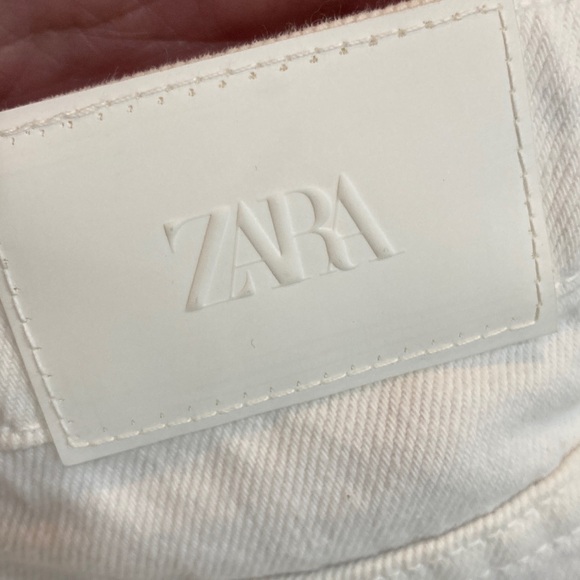 Zara white denim shorts - Picture 11 of 12